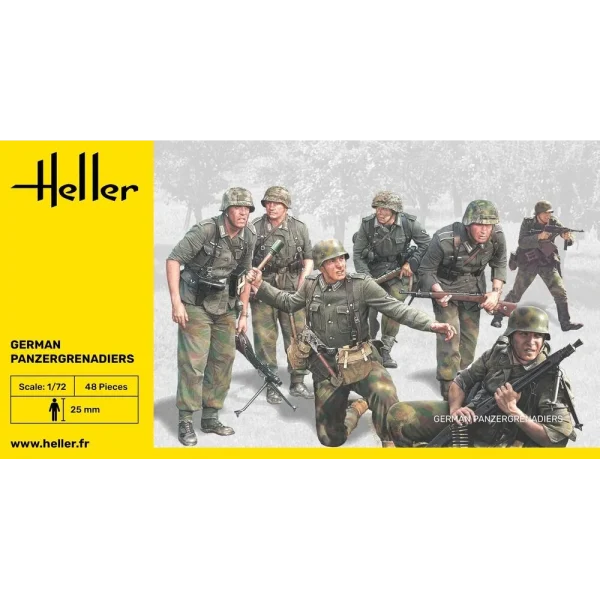 1000496060-2 Heller - German Panzergrenadiers - 49606