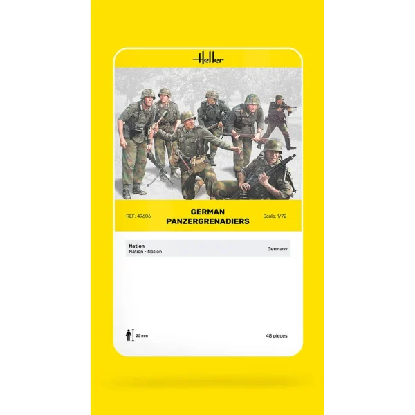 1000496060-card Heller - German Panzergrenadiers - 49606