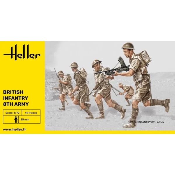 1000496090-2 Heller - Britische Infanterie 8. Armee - 49609