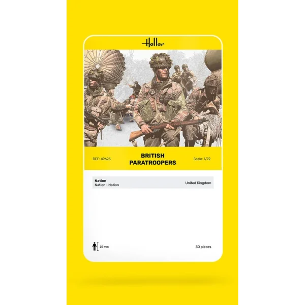 1000496230-card Heller - British Paratroopers - 49623