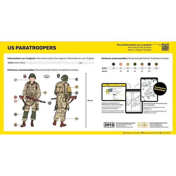 1000496510-3 Heller - US Fallschirmjäger - 49651