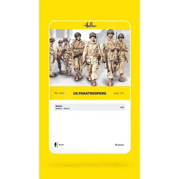 1000496510-card Heller - US Fallschirmjäger - 49651