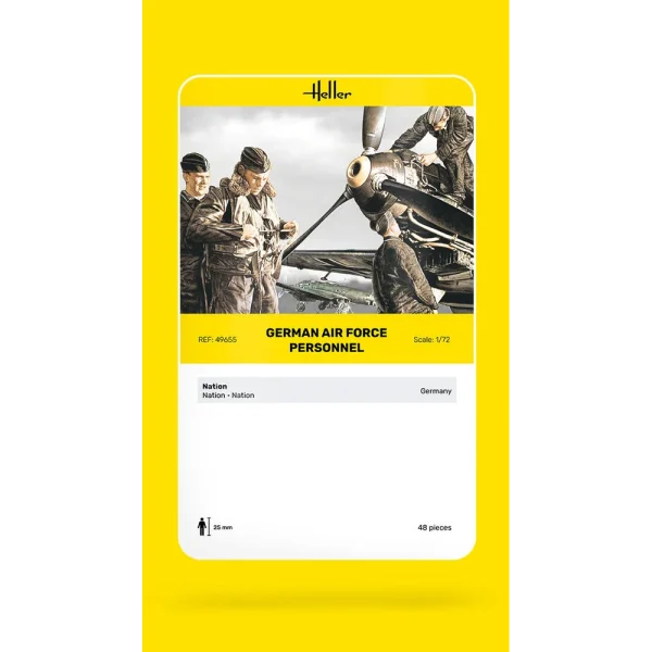 1000496550-card Heller - Deutsche Luftwaffe Personal - 49655
