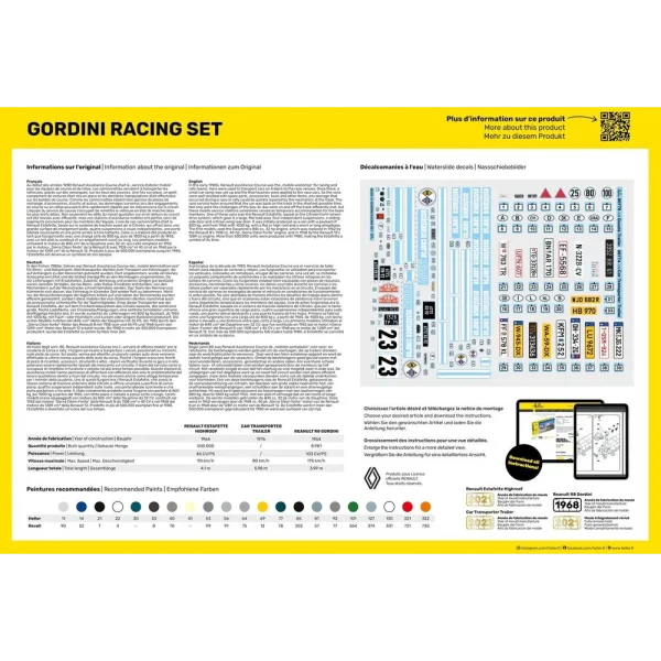 Heller - Gordini Racing Set - 50328