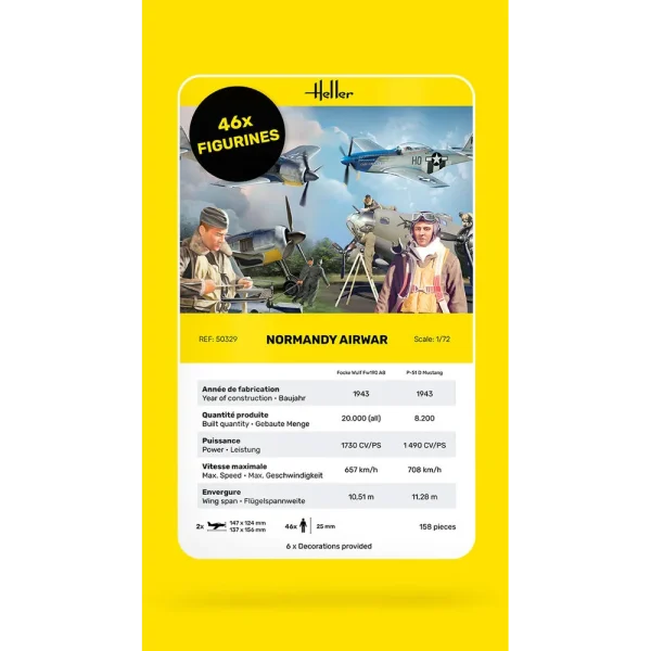 1000503290-card Heller - Normandy Airwar - 50329