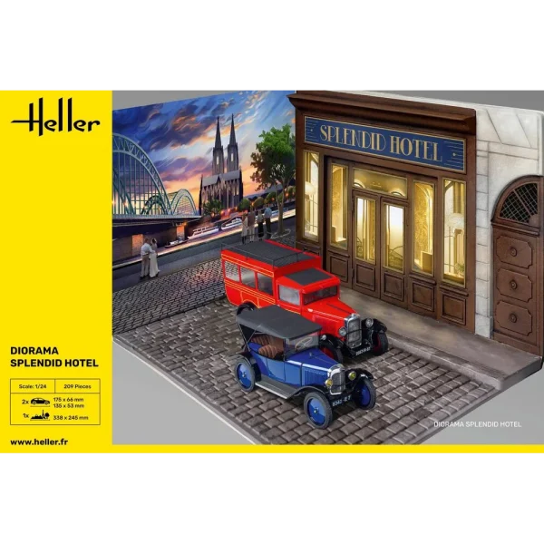 1000503300-2 Heller - Diorama Splendid Hotel - 50330