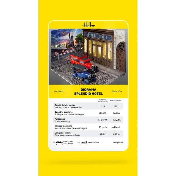 Heller - Diorama Splendid Hotel - 50330
