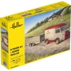 Heller - Citroen HY + Goods Trailer - 50331