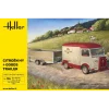 Heller - Citroen HY + Goods Trailer - 50331