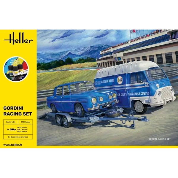 1000523280-2 Heller - STARTER KIT Gordini Racing Set - 52328