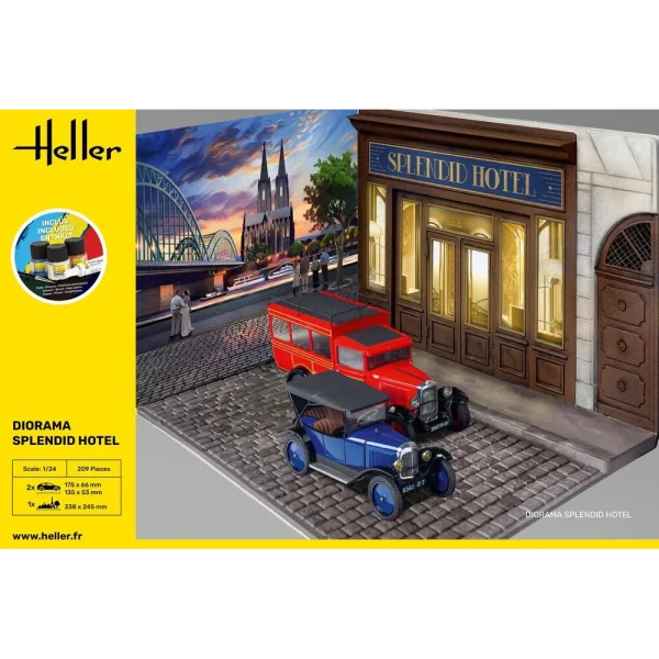 Heller - STARTER KIT Diorama Splendid Hotel - 52330