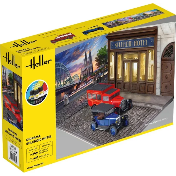Heller - STARTER KIT Diorama Splendid Hotel - 52330