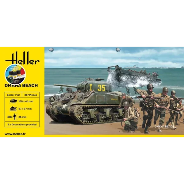 1000523320-2 Heller - STARTER KIT Omaha Beach - 52332