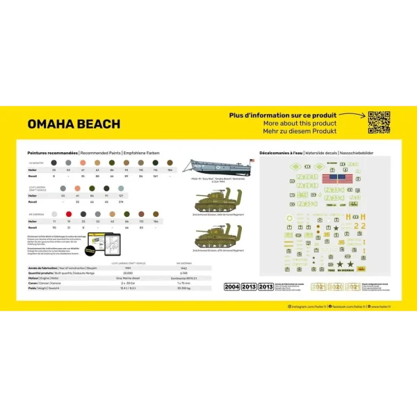 1000523320-3 Heller - STARTER KIT Omaha Beach - 52332