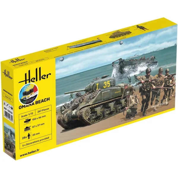 1000523320 Heller - STARTER KIT Omaha Beach - 52332