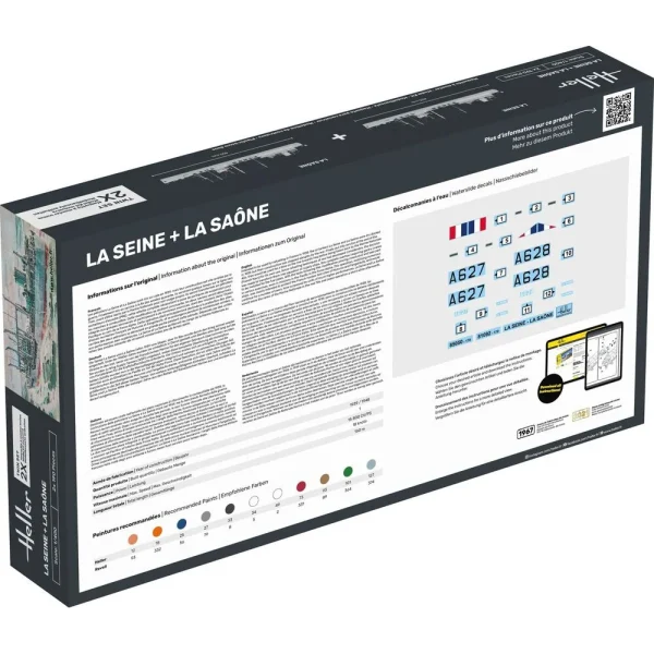 1000550500-1 Heller - STARTER KIT Twin Set La Seine + La Saone - 55050