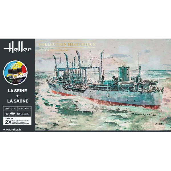 1000550500-2 Heller - STARTER KIT Twin Set La Seine + La Saone - 55050