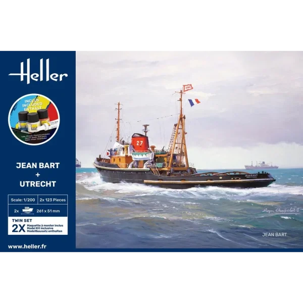 Heller - STARTER KIT Twin Set Jean Bart + Utrecht - 55602