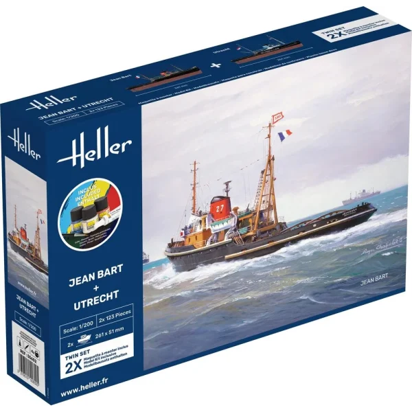 Heller - STARTER KIT Twin Set Jean Bart + Utrecht - 55602