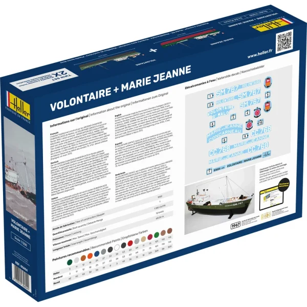 1000556040-1 Heller - STARTER KIT Twin Set Volontaire + Marie Jeanne - 55604