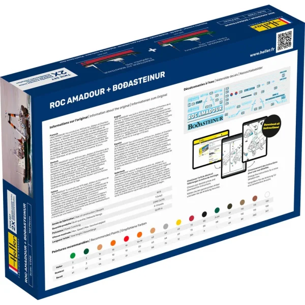 1000556080-1 Heller - STARTER KIT Twin Set Roc Amadour + Bordasteinur - 55608
