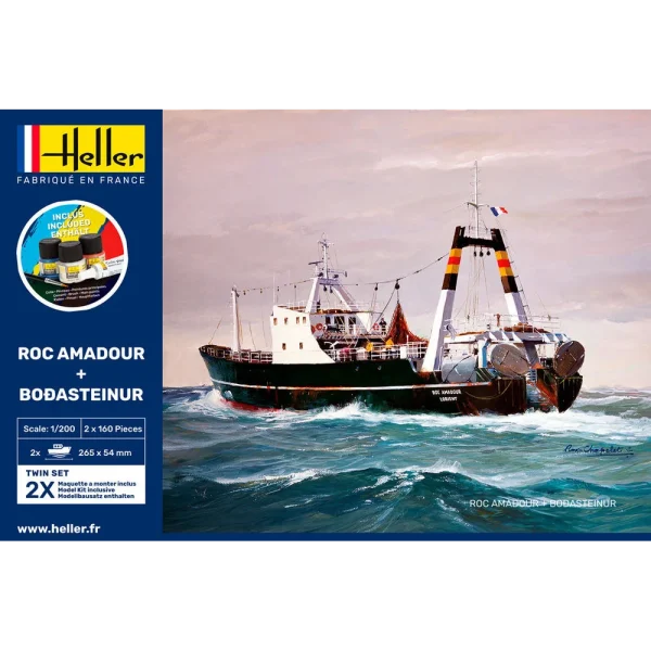1000556080-2 Heller - STARTER KIT Twin Set Roc Amadour + Bordasteinur - 55608
