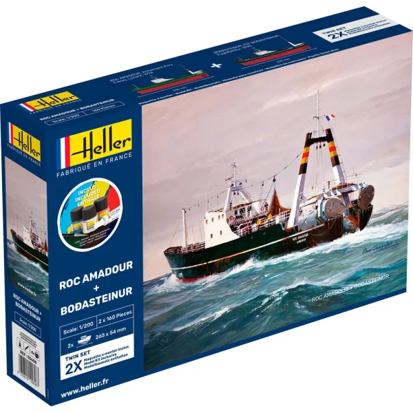 1000556080 Heller - STARTER KIT Twin Set Roc Amadour + Bordasteinur - 55608