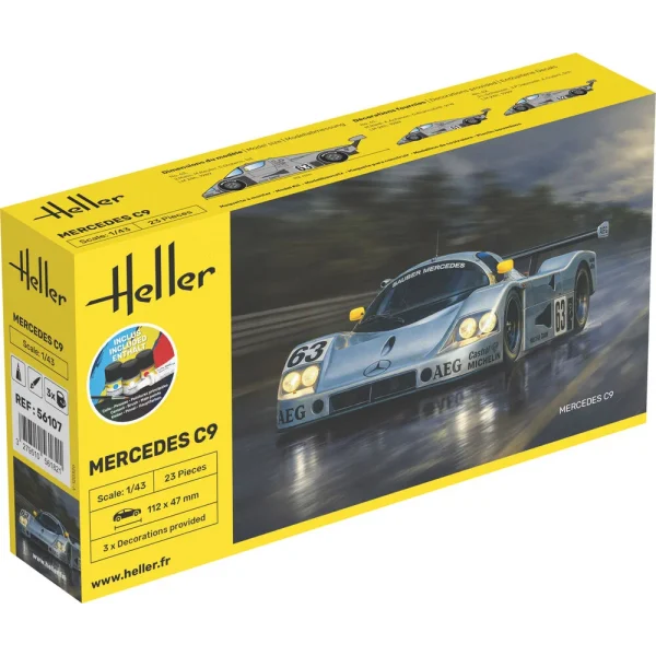 1000561070 Heller - STARTER KIT Mercedes C9 - 56107