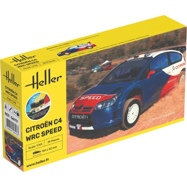 Heller - STARTER KIT Citroën C4 WRC Speed - 56117