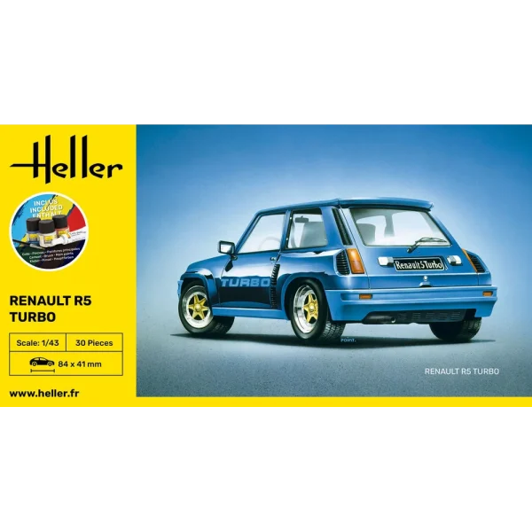 1000561500-2 Heller - STARTER KIT Renault R5 Turbo - 56150