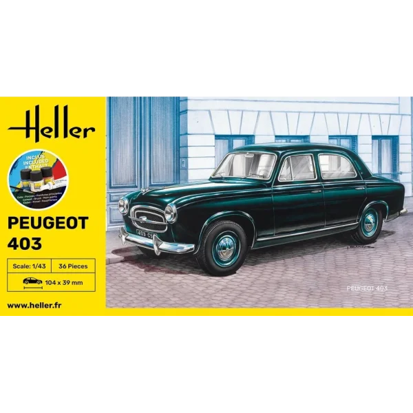 Heller - STARTER KIT Peugeot 403 - 56161