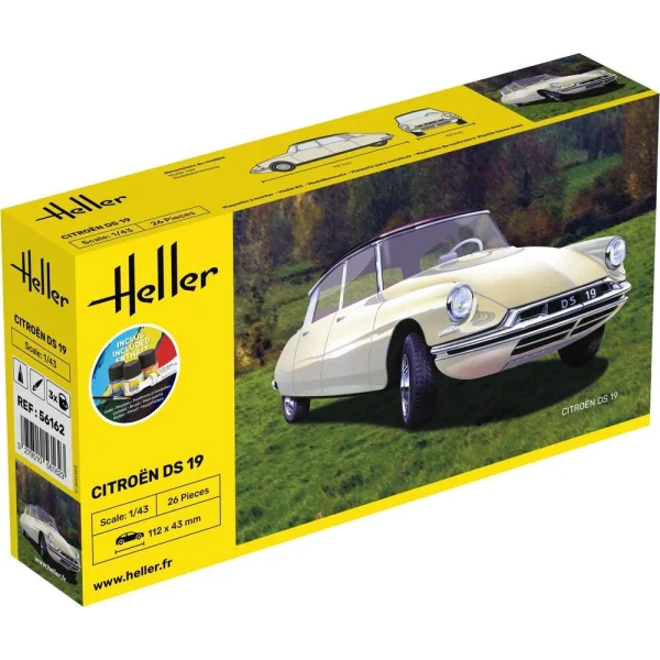 Heller - STARTER KIT Citroen DS 19 - 56162