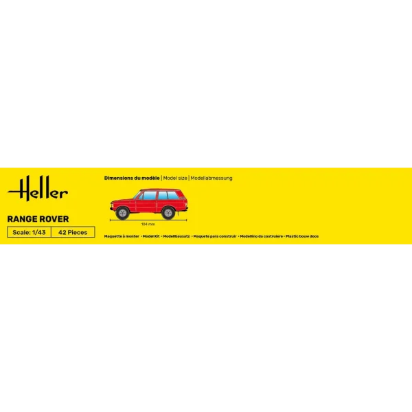 Heller - STARTER KIT Range Rover - 56181