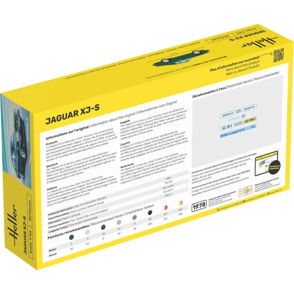 Heller - STARTER KIT Jaguar XJ-S - 56183