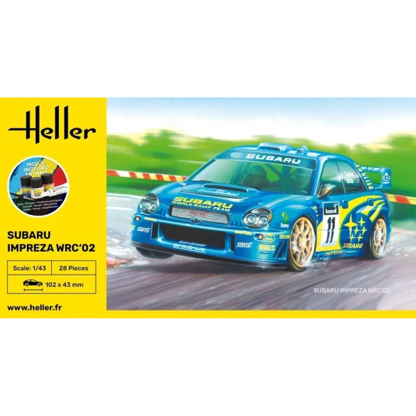 1000561990-2 Heller - STARTER KIT Impreza WRC'02 - 56199