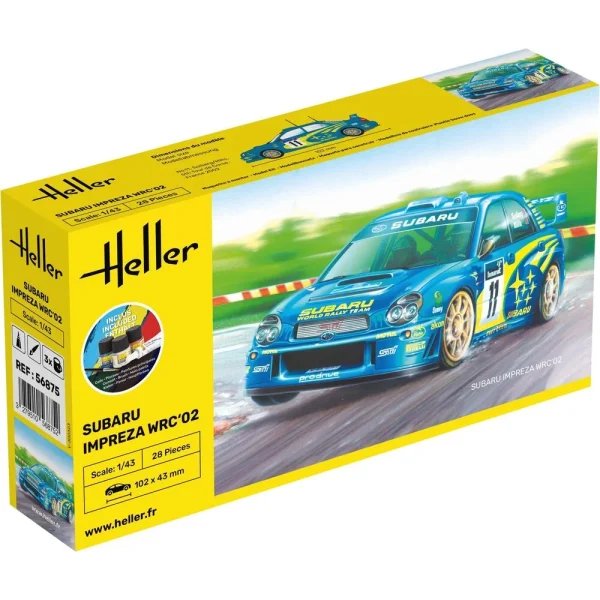 1000561990 Heller - STARTER KIT Impreza WRC'02 - 56199