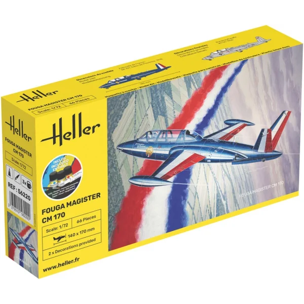 1000562200 Heller - STARTER KIT Fouga Magister CM 170 - 56220