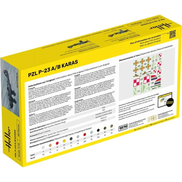 Heller - STARTER KIT PZL 23 Karas - 56247