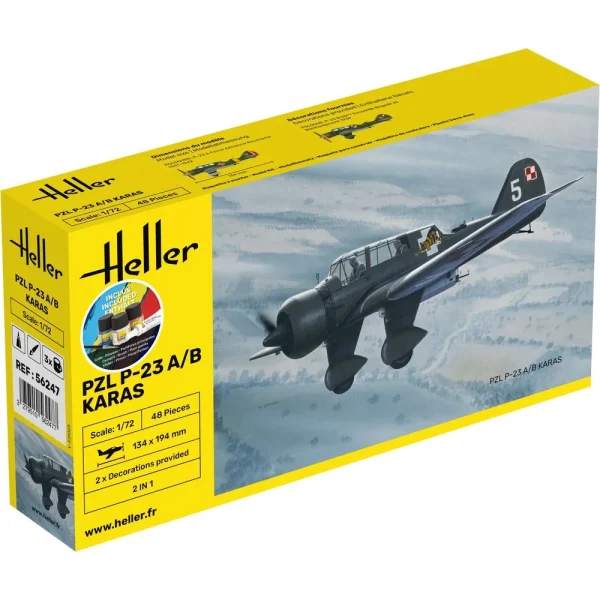 Heller - STARTER KIT PZL 23 Karas - 56247