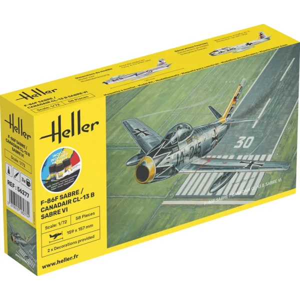 1000562770 Heller - STARTER KIT F-86F Sabre / Canadair CL-13 B Sabre VI - 56277
