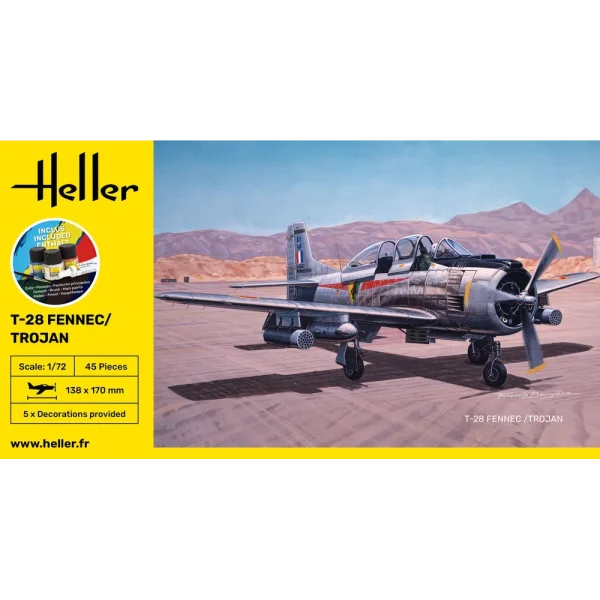 1000562790-2 Heller - STARTER KIT T-28 Fennec / Trojan - 56279