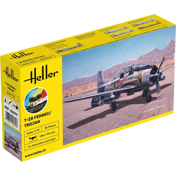 1000562790 Heller - STARTER KIT T-28 Fennec / Trojan - 56279
