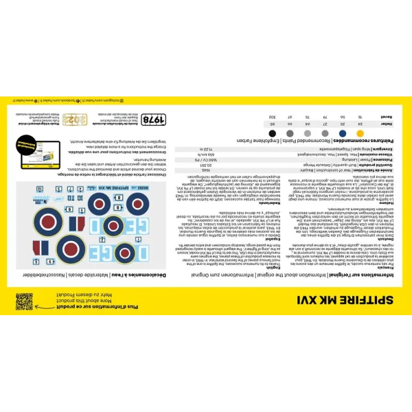 Heller - STARTER KIT Spitfire - 56282