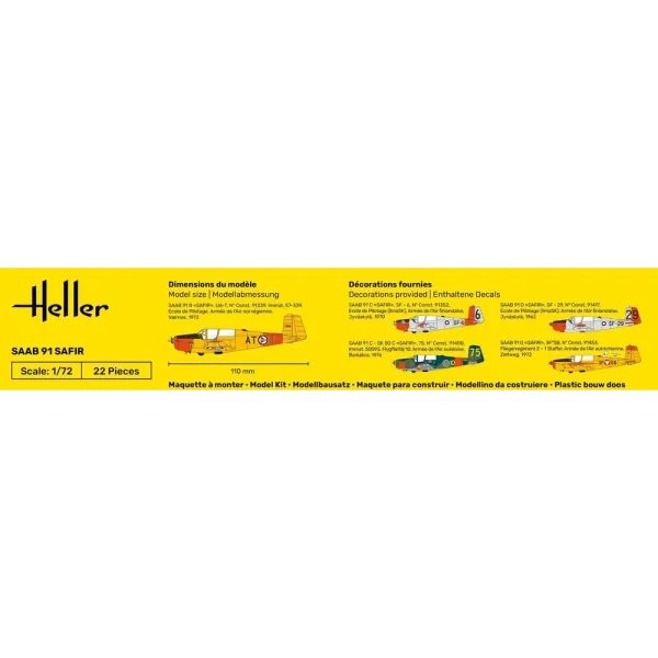 1000562870-4 Heller - STARTER KIT SAFIR 91 - 56287