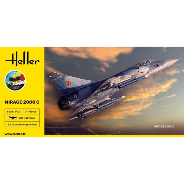 1000563030-2 Heller - STARTER KIT Mirage 2000 C - 56303