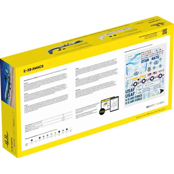 Heller - STARTER KIT E-3B Awacs - 56308
