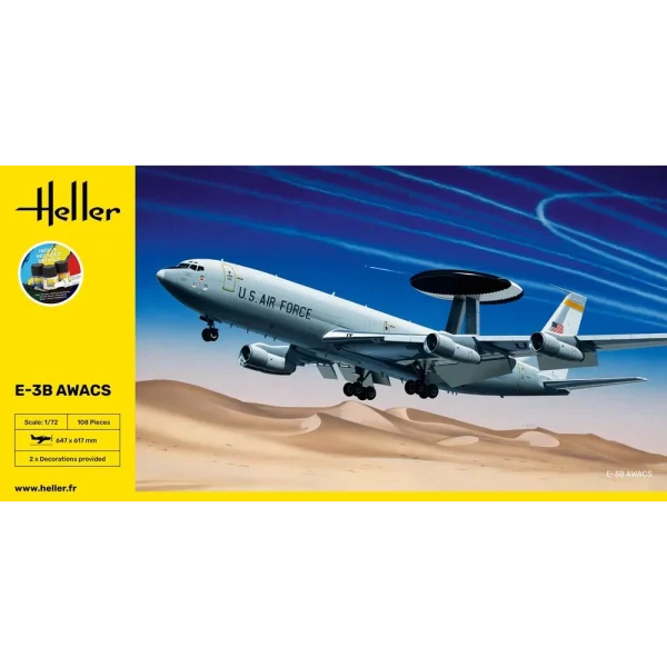 Heller - STARTER KIT E-3B Awacs - 56308