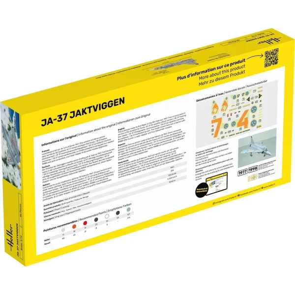 1000563090-1 Heller - STARTER KIT Ja-37 Jaktviggen - 56309