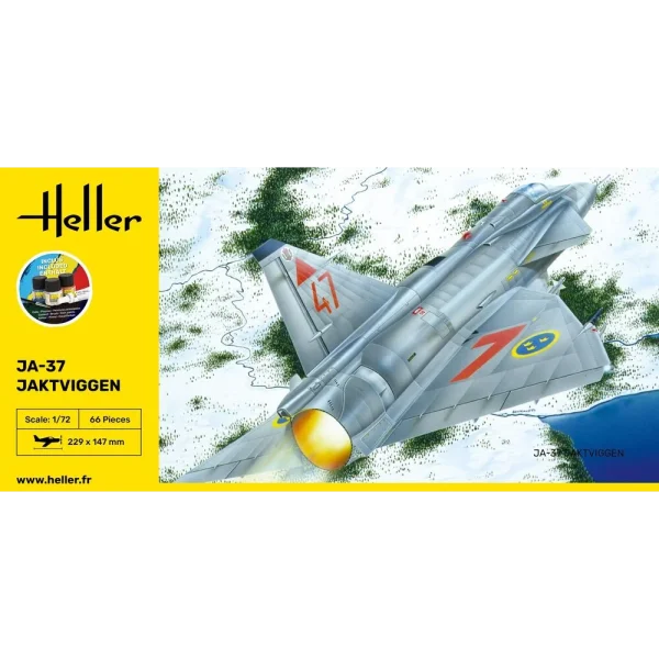 1000563090-2 Heller - STARTER KIT Ja-37 Jaktviggen - 56309