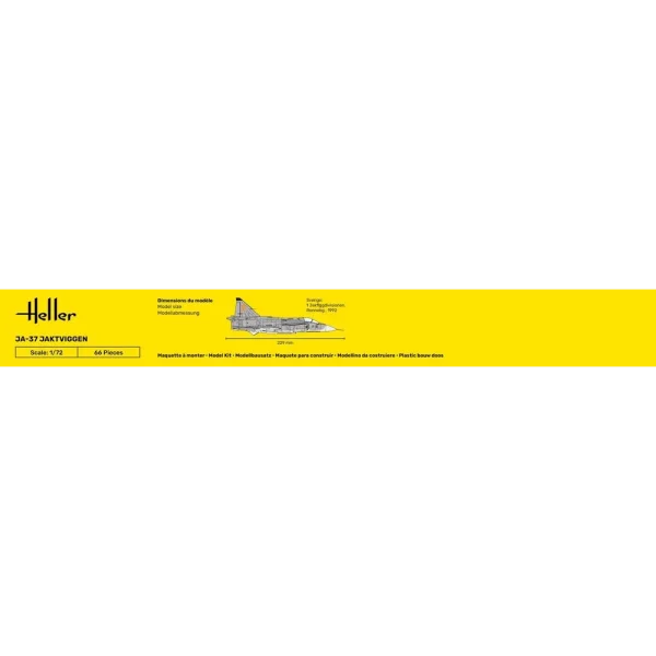 1000563090-4 Heller - STARTER KIT Ja-37 Jaktviggen - 56309